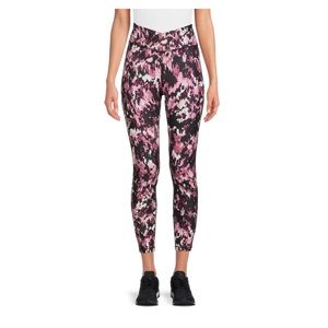 NWT Athletic Works Fashion Leggings. Pink Digital High Waist
